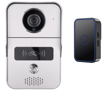 Secutek WiFi IP video portafon DBV02P s RFID čitačem + 433MHz zvono