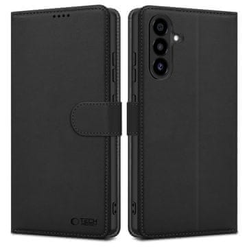 Tech-protect Wallet preklopna maska za Samsung Galaxy A26 5G / A17 4G / 5G, crno