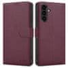 Tech-protect Wallet preklopna maska za Samsung Galaxy A26 5G / A17 4G / 5G, bordo