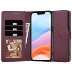 Tech-protect Wallet preklopna maska za Samsung Galaxy A26 5G / A17 4G / 5G, bordo