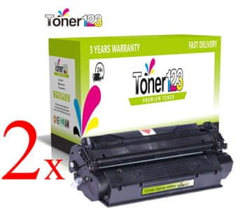 Toner123 Komplet HP 15A / C7115A / 15X / C7115X / LaserJet 1000, 1005, 1200, 1220, 3300, 3310, 3320, 3330, 3380 zamjenski toneri (2) - 2 × crna XL