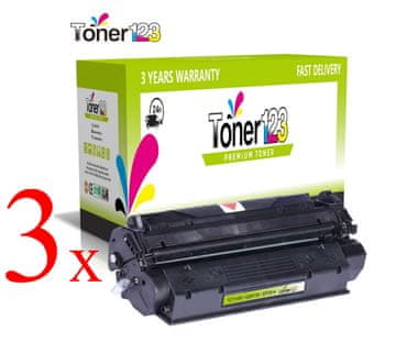 Toner123 Komplet HP 15A / C7115A / 15X / C7115X / LaserJet 1000, 1005, 1200, 1220, 3300, 3310, 3320, 3330, 3380 zamjenski toneri (3) - 3 × crna XL