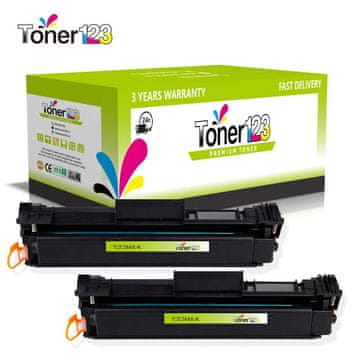 Toner123 Komplet HP 44A / 44X / CF244A / CF244X / LaserJet Pro M15, LaserJet Pro MFP M28 zamjenski toneri (2) - 2 × crna XL
