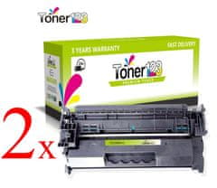 Toner123 Komplet HP 59X / CF259X / 59A / CF259A / LaserJet Pro M304a, LaserJet Pro M404dn, M404dw, M404dn, M404n / LaserJet Pro MFP M428dw, M428fdn, M428fdw zamjenski toneri (2) - 2 × crna XL