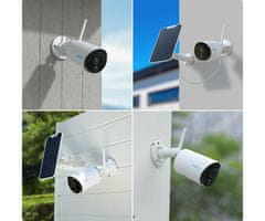 Reolink Argus B320 IP kamera + solarni panel, aplikacija, dvosmjerna komunikacija, IP65
