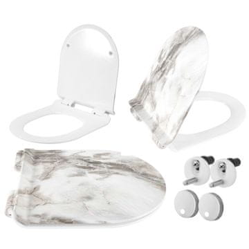 REA WC DASKA CARLO LAVA MATT DUROPLAST SLIM