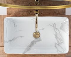 REA Denis Shiny Marmo nadgradni umivaonik