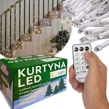 Tutumi LED zavjesa 304 LED dioda 3x3m GL2000