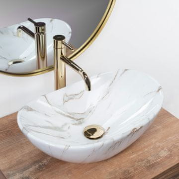 REA Nadgradni umivaonik REA Royal Mini Aiax Shiny