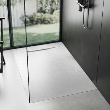 REA Tuš kada Bazalt White 80x120