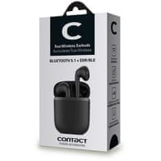 Contact Twins Pro bežićne slušalice sa mikrofonom, crne