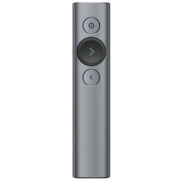 Logitech Bežični prezenter Spotlight Sivo-šljunkasta