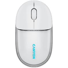 Canyon Bežični miš OnClick 24, 1200 DPI, bijeli (CNS-CMSW24W)