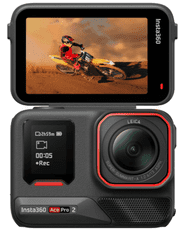 Insta360 Ace Pro 2 Dual Battery Xplorer Bundle akcijska kamera, 8K, 1800 mAh, do 180 min, tamno siva (22145280)