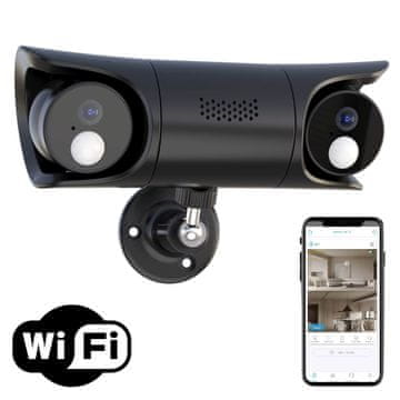 SpyTech Bežična dualna WiFi kamera D11-W