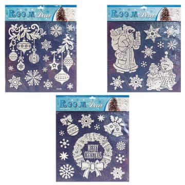 Denis Božićne naljepnice za staklo 30*30 cm