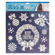 Denis Božićne naljepnice za staklo 30*30 cm