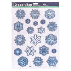 Denis Božićne naljepnice za staklo 30x41,5cm