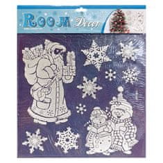 Denis Božićne naljepnice za staklo 30*30 cm
