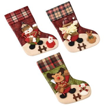 Denis Božićna čizmica, 47x30cm, sorto