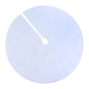 Denis Božićni podložak za jelku, 90 cm, okrugli, snježno bijeli