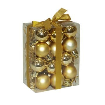 Denis Kuglice zlatne 2,5 cm 24/1 pak