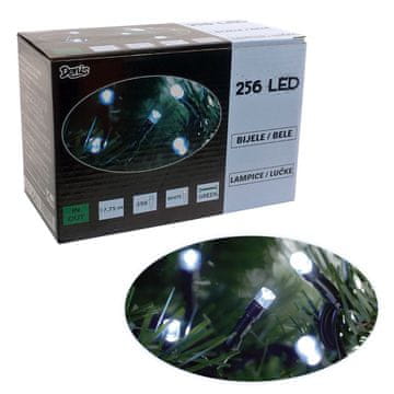 Denis 256 LED, lanac, bijelo svjetlo, 8 funkcija