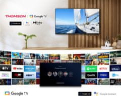 Thomson 32HG2S14 HD LED TV, 81 cm (32&quot;), Google TV, pametni daljinski upravljač, crni (Premium crna)