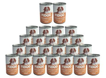 Vincent Fidog mokra hrana za odrasle, piletina, 24 x 415 g