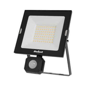 Rebel TOOLS 50W vanjski LED reflektor crni 6500K IP44 sa senzorom pokreta