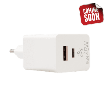 S-box USB PUNJAČ HC-45 / 2 ULAZA 45W GAN