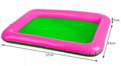 Kruzzel Set kreativni kinetički pijesak 2kg + pješčanik i modeli