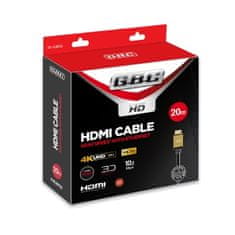 GBC Kon.El.Co. HDMI kabel 4k@60Hz velike brzine s ethernetom, 2.2 standard, AWG30, 20.0m