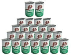 Vincent Fidog mokra hrana za odrasle, govedina, 24 x 415 g