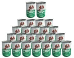 Vincent Fidog mokra hrana za odrasle, govedina, 24 x 415 g