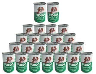   Vincent Fidog Adult mokra hrana, govedina, 24 x 415 g 