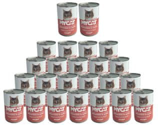   Vincent MyCat Adult mokra hrana, piščanca, 24 x 415 g 