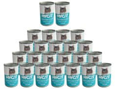 Vincent MyCat mokra hrana za ribe, 24 x 415 g