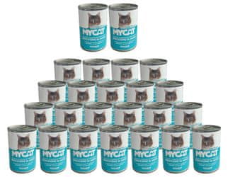   Vincent MyCat Adult mokra hrana, riba, 24 x 415 g 