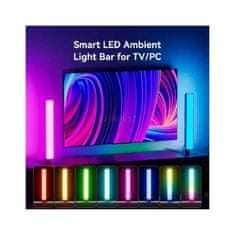 EVEON Smart Bars RGB stolna svjetiljka 2kom, crno
