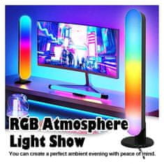 EVEON Smart Bars RGB stolna svjetiljka 2kom, crno
