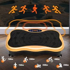 LIVEFY Vibro Fit vibracijska ploča za vježbanje, zlatna