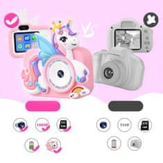 MG DC101 Unicorn dječja kamera + 32GB kartica, ružičasta