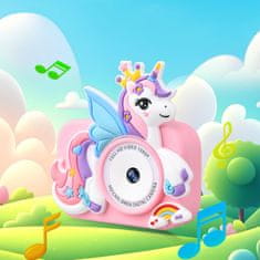 MG DC101 Unicorn dječja kamera + 32GB kartica, ružičasta