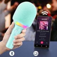 MG Diva 2 Bluetooth Karaoke mikrofon, plava