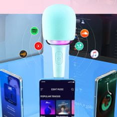 MG Diva 2 Bluetooth Karaoke mikrofon, plava