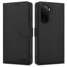 Tech-protect Wallet preklopna maska za Xiaomi Poco M7, crno