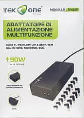 TekOne Univerzalni punjač / adapter za laptope od 90 W za HP, Lenovo, Asus, Dell, Acer