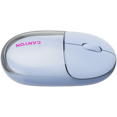 Canyon Bežični miš OnClick 24, 1200 DPI, prozirno plavi (CNS-CMSW24BL)