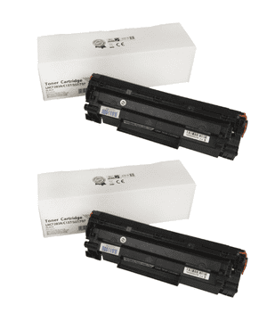 TiskajPoceni Zamjenski Toner HP 83A / CF283A / LaserJet Pro MFP M125, M126, M127, M128, M200, M201, M202, M220, M225, M226 2 × crna